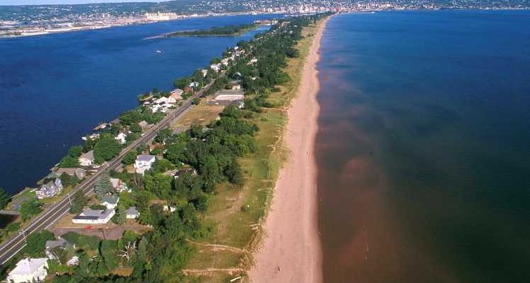 Park Point, Beach, Lake view, Lake Superior